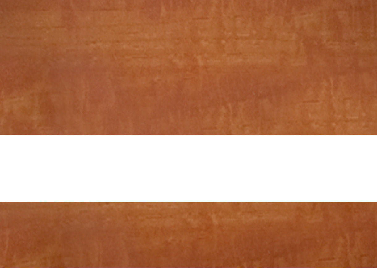 Rowmark™ LaserMax Woods Engraving Plastic - Cinnamon Stick/White