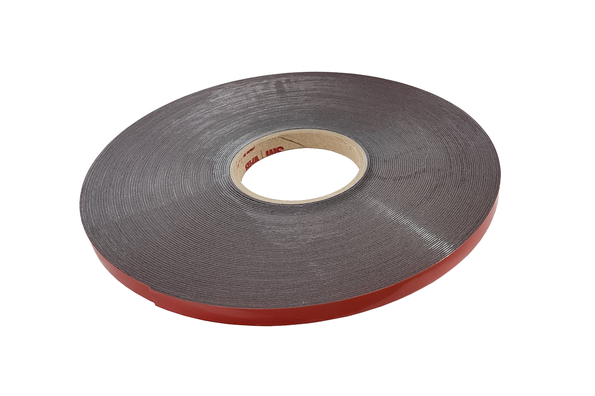 Commercial double outlet sided tape