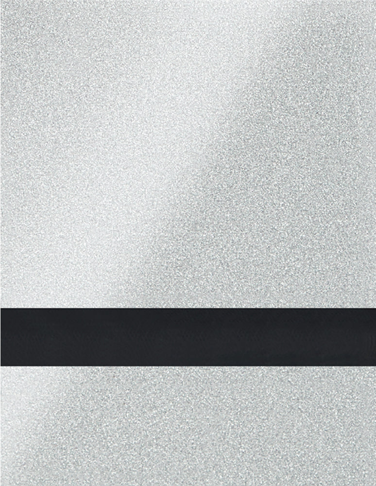 Gemini Duets™ Laser Engraving Plastic - Silver/Black