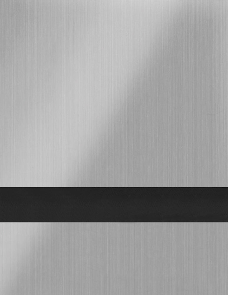 Gemini Duets™ Laser XT Metals Engraving Plastic - Brushed Stainless/Black