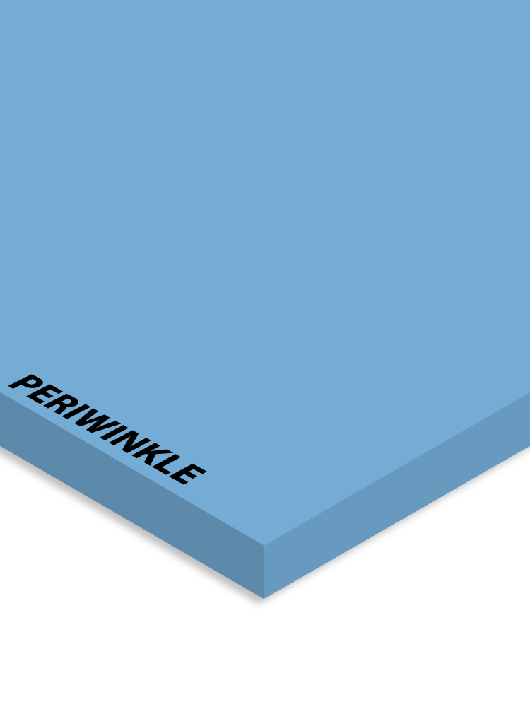 Gemini DuetsTactiles® ADA Sheet - Periwinkle