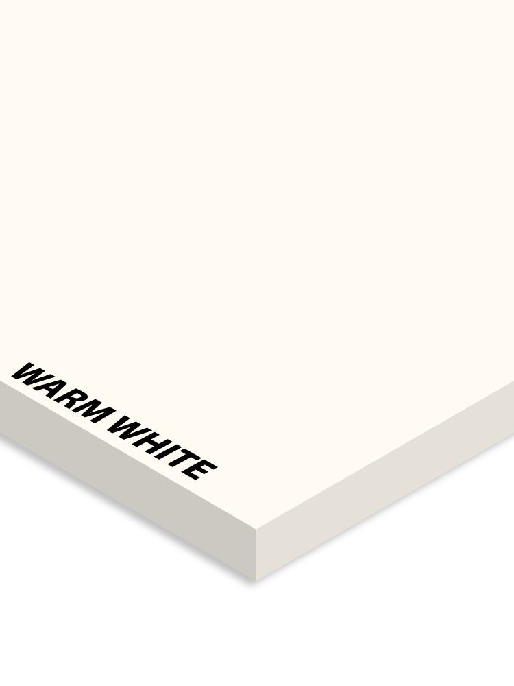 Gemini DuetsTactiles® ADA Sheet - Warm White