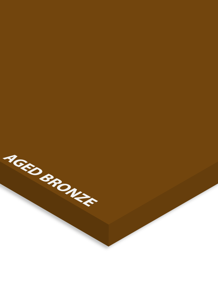 Gemini DuetsTactiles® ADA Sheet - Aged Bronze