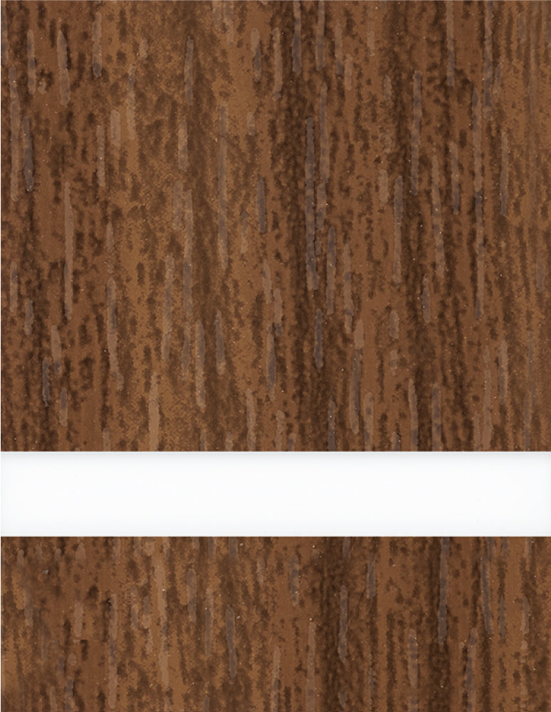 Gemini Duets™ Laser Engraving Plastic - Black Walnut/White