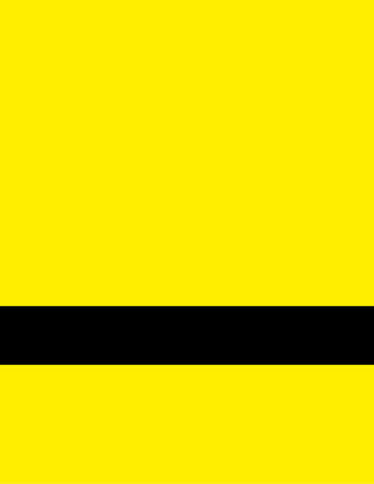 Gemini Duets™ Laser XT Engraving Plastic with Dura-Guard - Yellow/Black