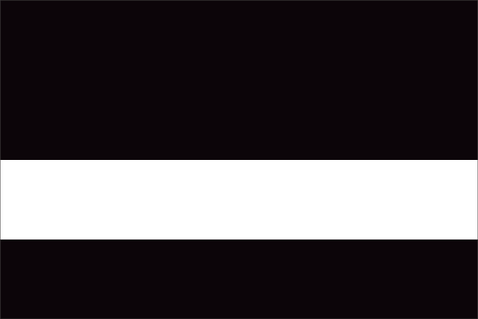 Rowmark™ LaserGloss Exterior Engraving Plastic - Black/White