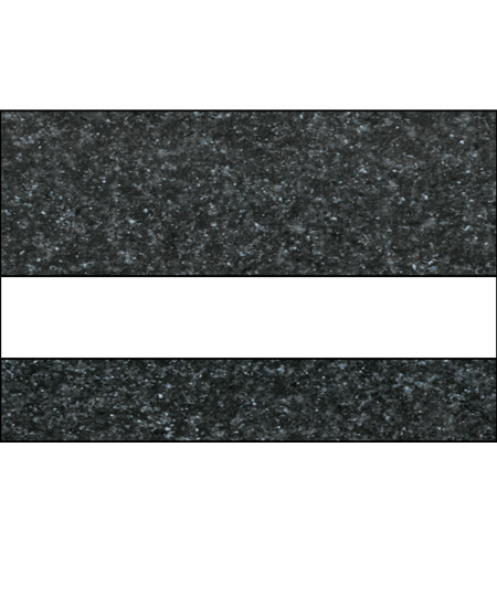 Rowmark™ The Naturals Stone Engraving Plastic - Black Galaxy/White