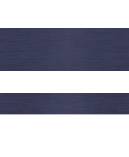 Rowmark™ FlexiBrass Engraving Plastic - Brushed Blue/White