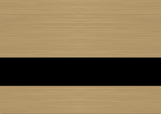 Rowmark™ LaserMax Metals Engraving Plastic - Brushed Copper/Black