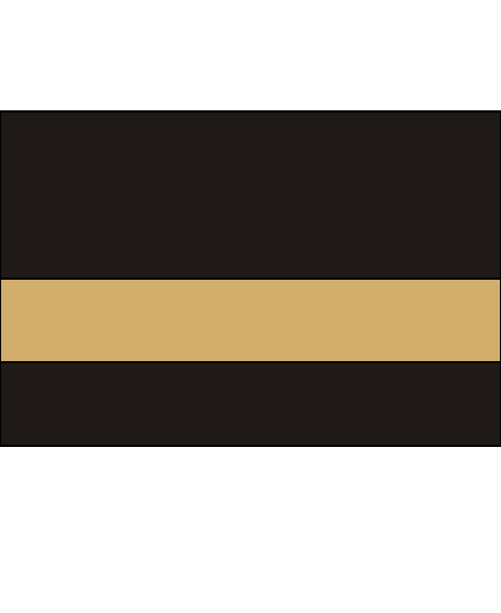 Rowmark™ UltraGrave Engraving Plastic - Gloss Black/Gold