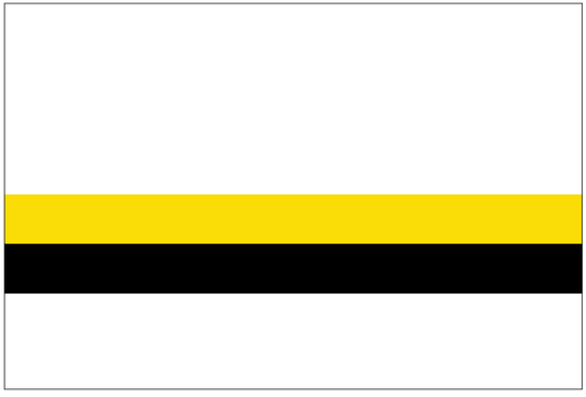 Rowmark™ LaserMax Tri-Layer Engraving Plastic - White/Yellow/Black