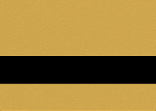 Rowmark™ LaserMax Metals Engraving Plastic - Smooth Gold/Black