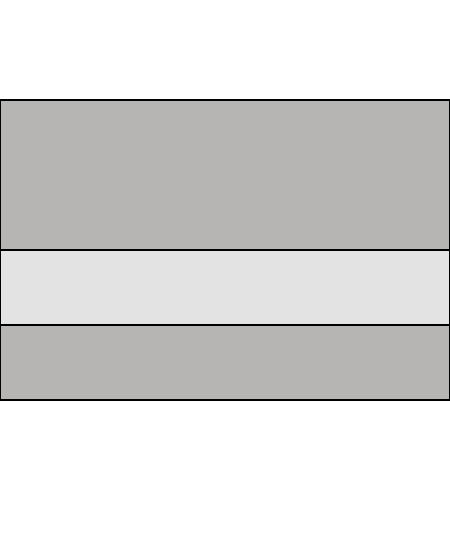 Rowmark™ LaserMark Reverse Engraving Plastic - Matte Clear/Smooth Silver