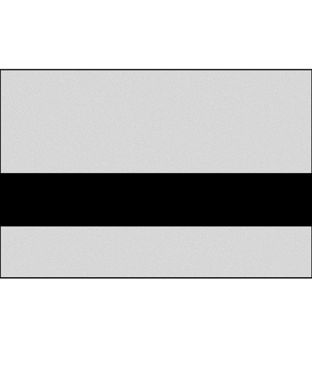 Rowmark™ FlexiBrass Engraving Plastic - Smooth Silver/Black