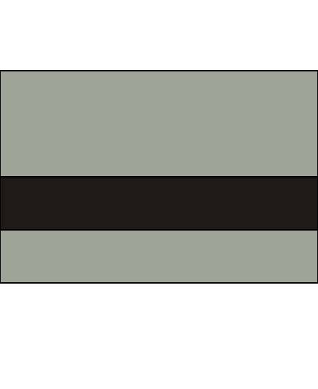 Rowmark™ Textures Engraving Plastic - Ash Grey/Black