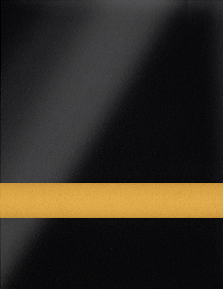 Gemini Duets™ Laser XT Engraving Plastic - Gloss Black/Gold