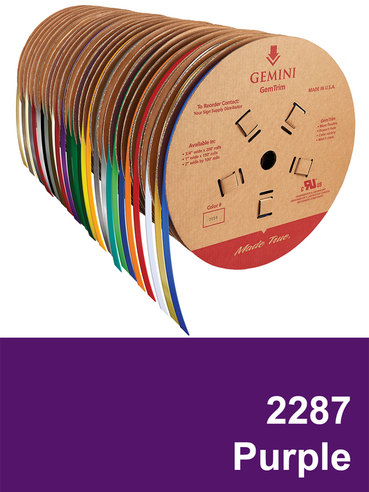 GemTrim™ Flex Trim Cap Roll - 2287 Purple