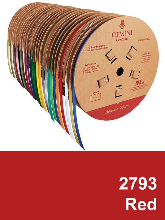 GemTrim™ Flex Trim Cap Roll - 2793 Red